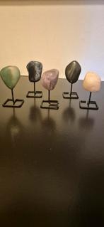 Set van 5 Edelstenen op Standaard, Ophalen of Verzenden, Zo goed als nieuw, Steen, Overige typen