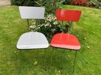 Stoelen, Huis en Inrichting, Kunststof, Gebruikt, Wit, Vier