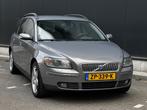 Volvo V50 2.5 T5 Elan AUTOMAAT LEDER/MEMORY/TREKHAAK/STOELVE, Zwart, 700 kg, 2521 cc, Stoelverwarming