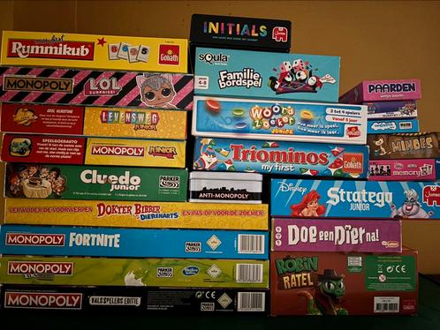 Verschillende spellen, Hobby en Vrije tijd, Gezelschapsspellen | Bordspellen, Zo goed als nieuw, Ophalen of Verzenden