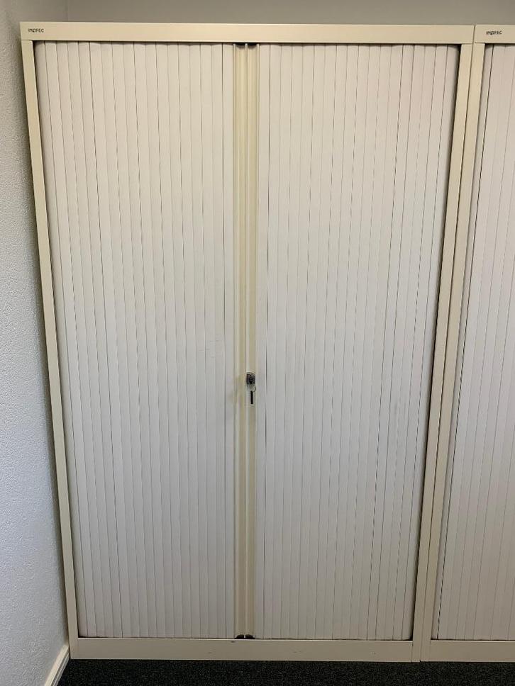 Kasten met roldeuren, Huis en Inrichting, Kasten | Roldeurkasten en Archiefkasten, Gebruikt, Ophalen