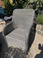 4 wicker tuinstoelen, Tuin en Terras, Tuinstoelen, Ophalen, Zo goed als nieuw