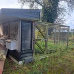 Leuk kippenhok, met binnenverbljjf, Dieren en Toebehoren, Vogels | Hokken en Kooien, Ophalen, Hout, Overige typen