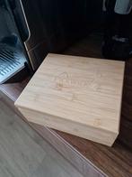 Pickwick theedoos 6 vakken bamboe, Ophalen of Verzenden, Zo goed als nieuw