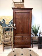 Linnenkast kledingkast hangkast eendeurskast meidenkast hout, Ophalen, 100 tot 150 cm, 200 cm of meer, Zo goed als nieuw