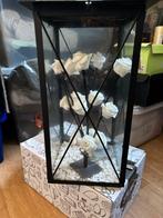 Lantaarn met roosjes, Ophalen of Verzenden, Nieuw, Hout