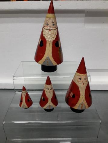 APARTE VINTAGE HOUTEN MATROESJKA SET I.Z.G.ST hoog 18 cm  beschikbaar voor biedingen