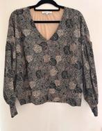 Tramontana travelstof blouse, Ophalen of Verzenden, Zo goed als nieuw, Maat 38/40 (M), Zwart