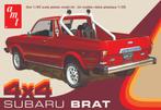 AMT 1978 Subaru Brat Pickup 2T 1/25 AMT-1128, Overige merken, Auto, Groter dan 1:32, Nieuw