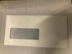 Enveloppen Hermes 114 x 229 mm met venster linksonder, Diversen, Ophalen of Verzenden, Nieuw