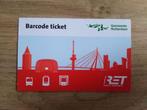1 dag kaart | barcode ticket OV voor RET, Tickets en Kaartjes, Trein, Bus en Vliegtuig, Eén persoon, Bus, Metro of Tram, Nederland