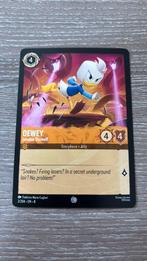 Disney Lorcana Dewey lovable showoff 2-204 8JAF nonfoil, Ophalen of Verzenden, Zo goed als nieuw, Losse kaart