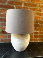 Kruiklamp Tafellamp Grijs/Wit, Ophalen, Zo goed als nieuw, Stof, Minder dan 50 cm