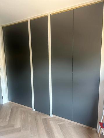 Vijf Grijze Forsand deuren IKEA 229cm