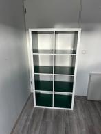 Kallax vakkenkast groen wit (2 stuks beschikbaar), Ophalen, 50 tot 100 cm, Zo goed als nieuw, Minder dan 100 cm