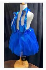 Blauwe Balletrok, blauwe Ballet spitzen, Antiek en Kunst, Curiosa en Brocante, Ophalen of Verzenden