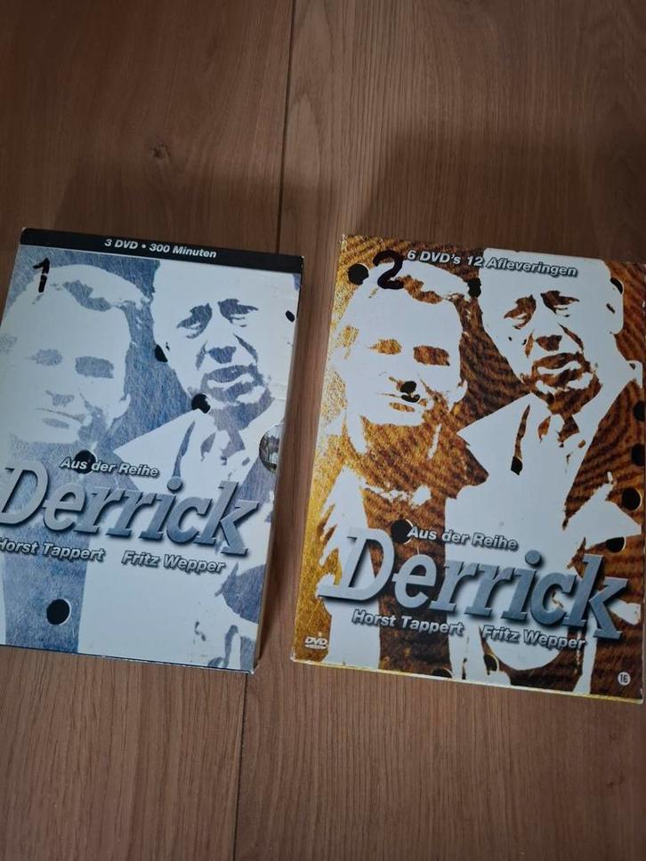 Derrick DVD Boxset - Seizoen 1 & 2, Cd's en Dvd's, Dvd's | Tv en Series, Zo goed als nieuw, Thriller, Boxset, Vanaf 12 jaar, Ophalen of Verzenden