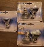 5 stuks Philips Halogeenlampen GU10 50W Nieuw in verpakking!, 30 tot 60 watt, Soft of Flame, Halogeen (gloei)lamp, Nieuw