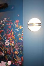 2 Luxe goude hanglampen & 2 wandlampen te koop, Huis en Inrichting, Ophalen of Verzenden, Zo goed als nieuw, Minder dan 50 cm