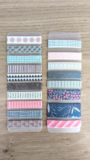 Washi tape samples beschikbaar voor biedingen