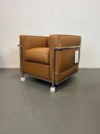 2 Cassina LC2 Le Corbusier Fauteuil Cognac Leer Nieuw, Huis en Inrichting, Fauteuils, Niet ingevuld, Niet ingevuld, Leer, Ophalen of Verzenden