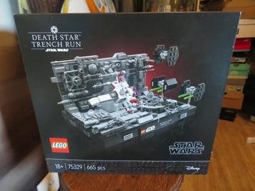Lego Star Wars 75329 Death Star Trench Run Diorama (2022) beschikbaar voor biedingen