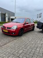 Renault Clio 2.0 16V 124KW 2005 Rood, Voorwielaandrijving, 1998 cc, Stof, Zwart