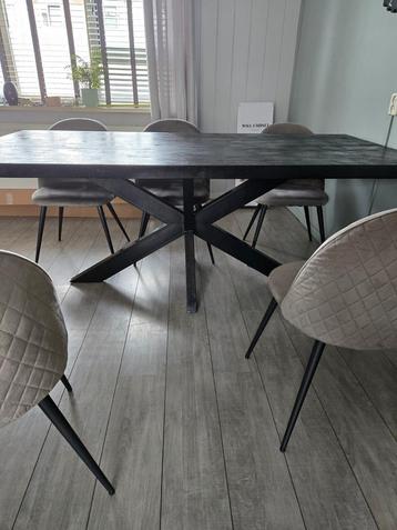  Eetkamerstoelen 6x