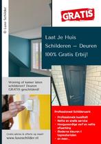 Schilder gezocht? Deuren worden 100% gratis mee geschilderd!, Diensten en Vakmensen, Klussers en Klusbedrijven, Garantie