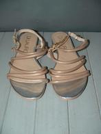 Di Lauro lederen slippers - sandalen maat 38, Slippers, Ophalen of Verzenden, Di Lauro, Gedragen