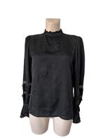 Fabienne Chapot shirt lange mouw S, Zwart, Ophalen of Verzenden, Zo goed als nieuw, Lange mouw