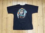 T-shirt shirt Wolf dromenvanger vintage B&C Maat L, Maat 52/54 (L), B&C, Zwart, Ophalen of Verzenden