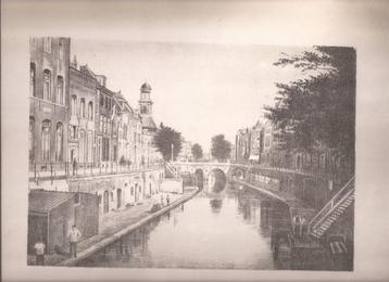 Utrecht Oude-Gracht (Viebrug) Utrecht Litho ca. 1895 beschikbaar voor biedingen