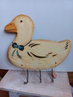 Vintage ijzeren rekje Eend, Antiek en Kunst, Curiosa en Brocante, Ophalen of Verzenden