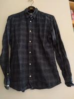 Selected Homme blauwe overhemd maat M/40, Blauw, Gedragen, Selected Homme, Halswijdte 39/40 (M)