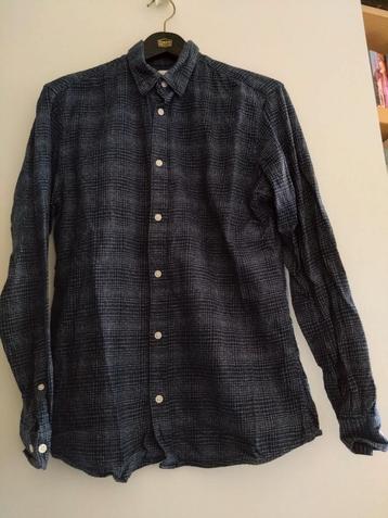 	 Selected Homme blauwe overhemd maat M/40 beschikbaar voor biedingen