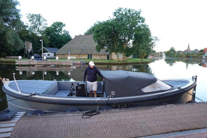 Van Vossen  777 Sloep  Aluminium, Watersport en Boten, Sloepen, Zo goed als nieuw, 70 pk of meer, 6 meter of meer, Buitenboordmotor