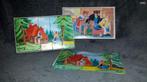 Goldilocks and the three bears houten blokken puzzel en doos, Antiek en Kunst, Antiek | Speelgoed, Ophalen of Verzenden