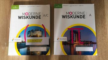  Nieuwe Wiskunde A/C vwo bovenbouw boeken deel 2 en 3 beschikbaar voor biedingen