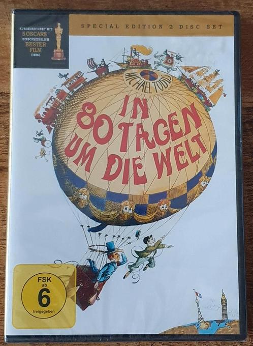 Om de wereld in 80 dagen - Speciale 2-Disc Editie Duitst, Cd's en Dvd's, Dvd's | Overige Dvd's, Nieuw in verpakking, Boxset, Vanaf 6 jaar