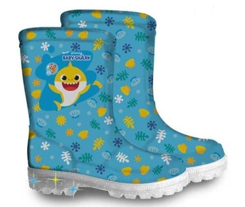 Baby Shark regenlaarzen met Lichtjes - NIEUW IN VERPAKKING, Kinderen en Baby's, Kinderkleding | Schoenen en Sokken, Nieuw, Laarzen