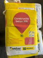 Weber Beamix Constructie beton 100 grijs 25 kg, Ophalen of Verzenden, Nieuw