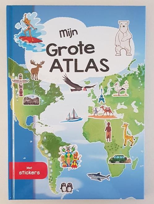 Mijn grote atlas, Boeken, Kinderboeken | Jeugd | onder 10 jaar, Zo goed als nieuw, Non-fictie, Ophalen