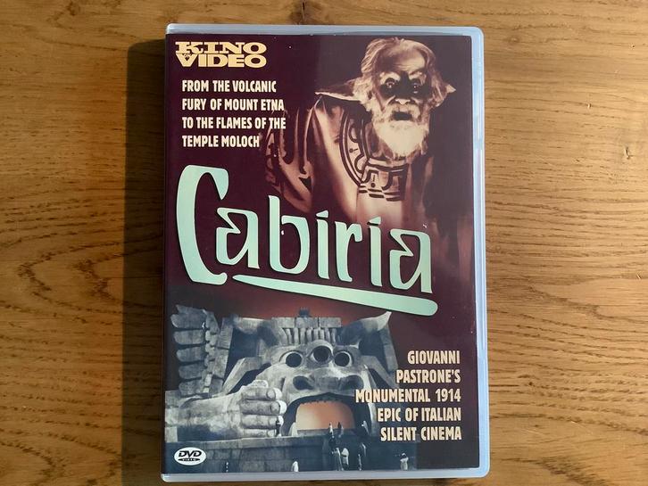 15). Cabiria regie Giovanni Pastrone, Silent Movie (1914), Cd's en Dvd's, Dvd's | Klassiekers, Zo goed als nieuw, 1980 tot heden