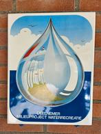 Jaren 60 Emaille reclamebord watersport zeilboot, Verzamelen, Merken en Reclamevoorwerpen, Reclamebord, Gebruikt, ., Ophalen of Verzenden