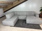 GRATIS LEVERING Z.G.A.N U-bank Grijs 330x220x170 GEREINIGD, Hoekbank, 300 cm of meer, Ophalen of Verzenden, Zo goed als nieuw