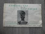 Gasmasker instructieblad., Ophalen of Verzenden, Overige soorten, Nederland, Kleding of Schoenen