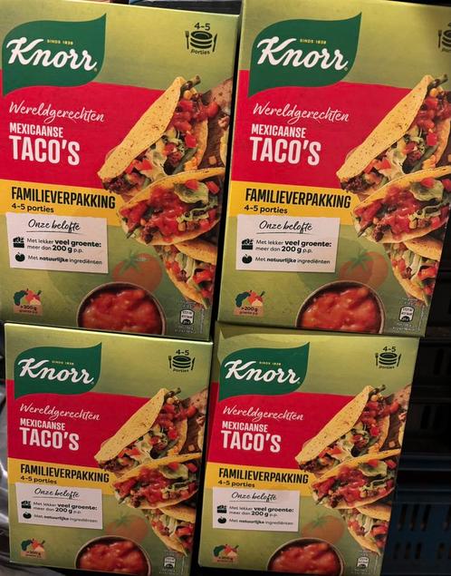 Knorr Mexicaanse taco's Surinaamse roti & Portugese PiriPiri, Diversen, Levensmiddelen, Ophalen