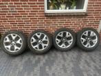 18" Jeep Compass Velgen (2017+) met Zomer- & Winterbanden, 18 inch, Gebruikt, Banden en Velgen, Ophalen of Verzenden