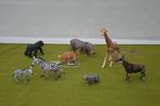 10 verschillende Schleich pvc wilde dieren: Giraf 17cm Okapi, Ophalen of Verzenden, Zo goed als nieuw
